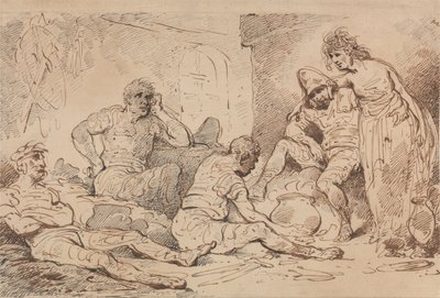 Banditti by Thomas Rowlandson